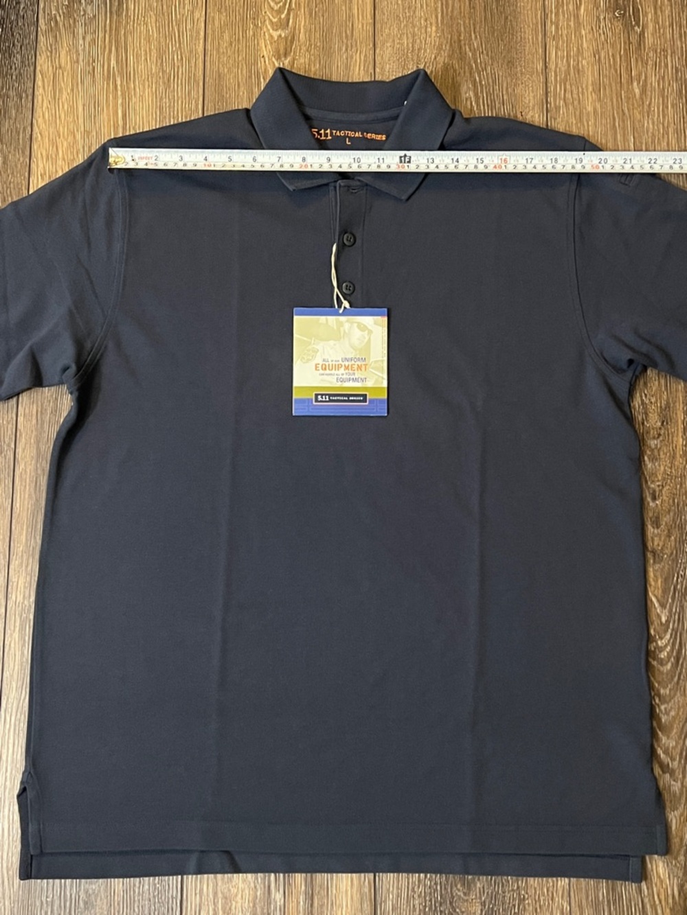 NWT 5.11 Tactical Series Men's Navy Blue Polo Shirt Size Large - Picture 7 of 9